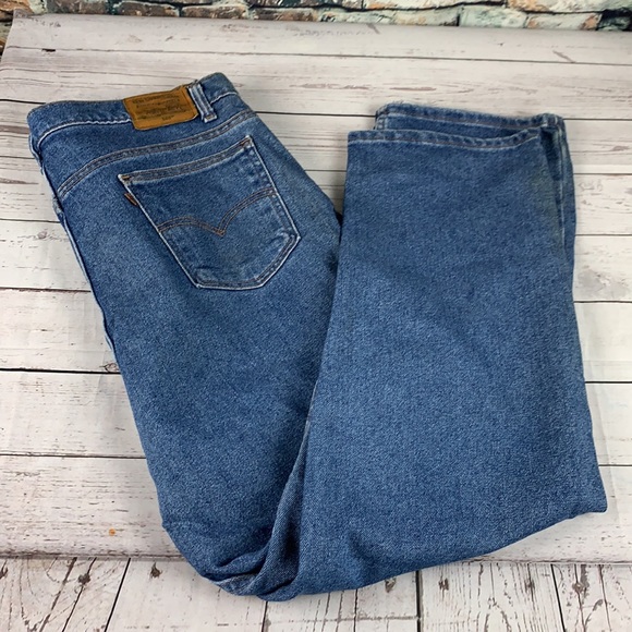 Levis "540" Flex straight leg blue jeans size 44 - Picture 8 of 11